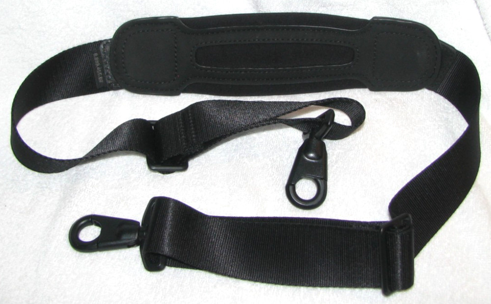 Tumi Replacement Adjustable Padded Shoulder Strap Black 31"-48" x 1 1/2"