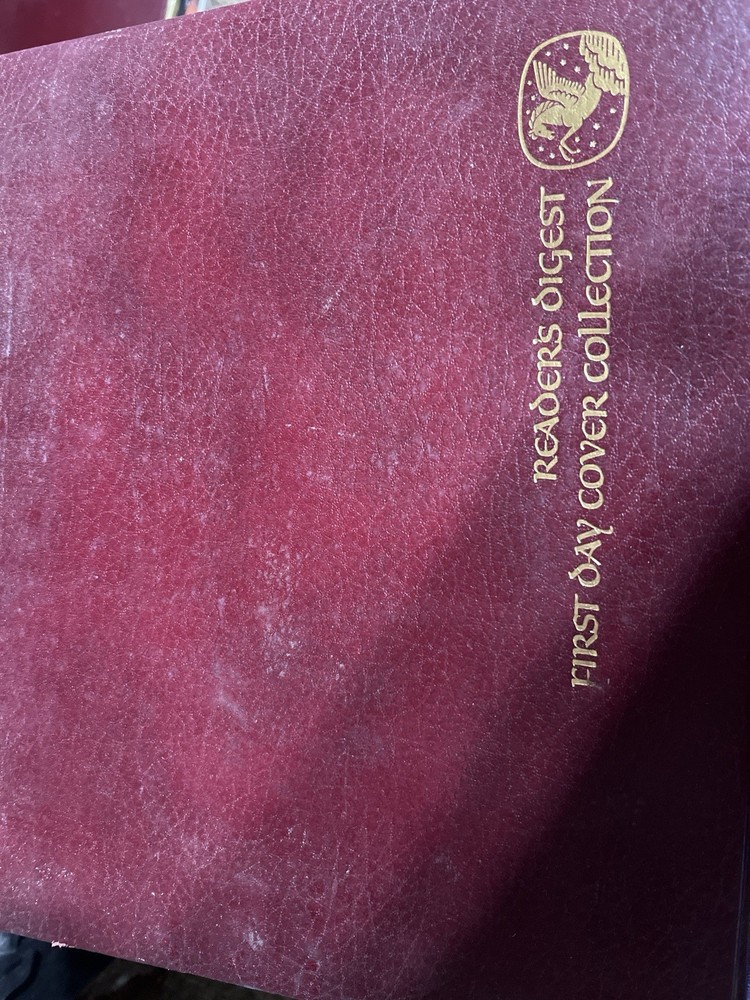 Reader’s Digest First Day Cover Collection Album w/ COA USPS Complete Vintage