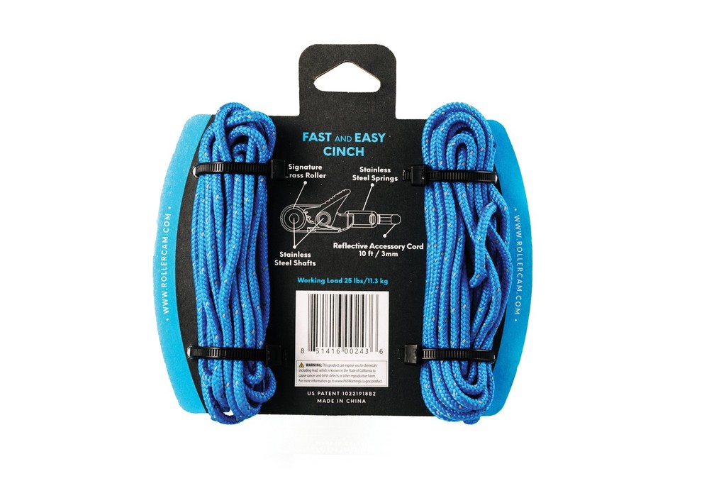 Rollercam Rope Roller 2-Pack with Paracord - Ultimate Gear for Smooth and