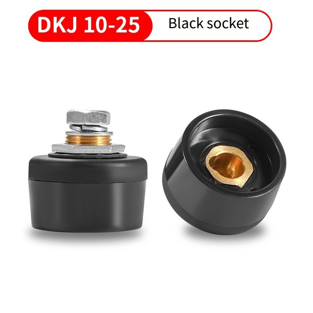 For TIG Welding Cable Panel Connector Socket 2PCS DJK1025 200Amp Quick Fitting