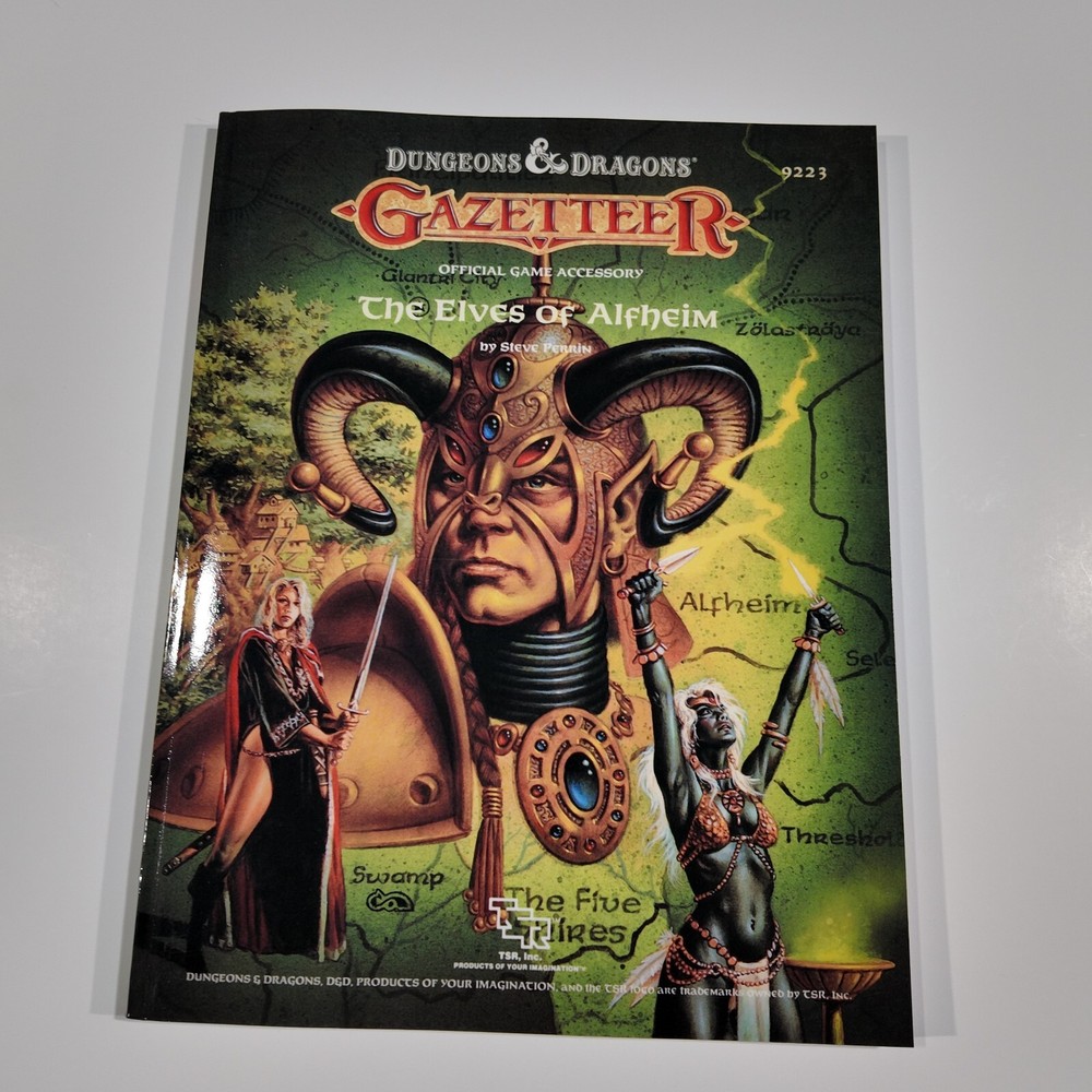 BUNDLE 1 BECMI Rules Cyclopedia + Gazetteer Basic Dungeons Dragons 9 Books