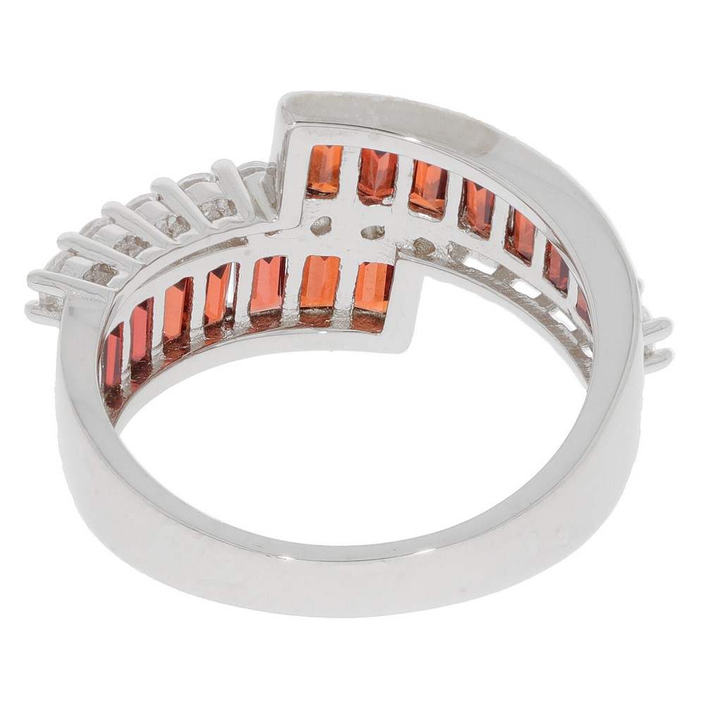 Sterling Silver Semi Mount Ring Setting Emerald OCT 4X2mm