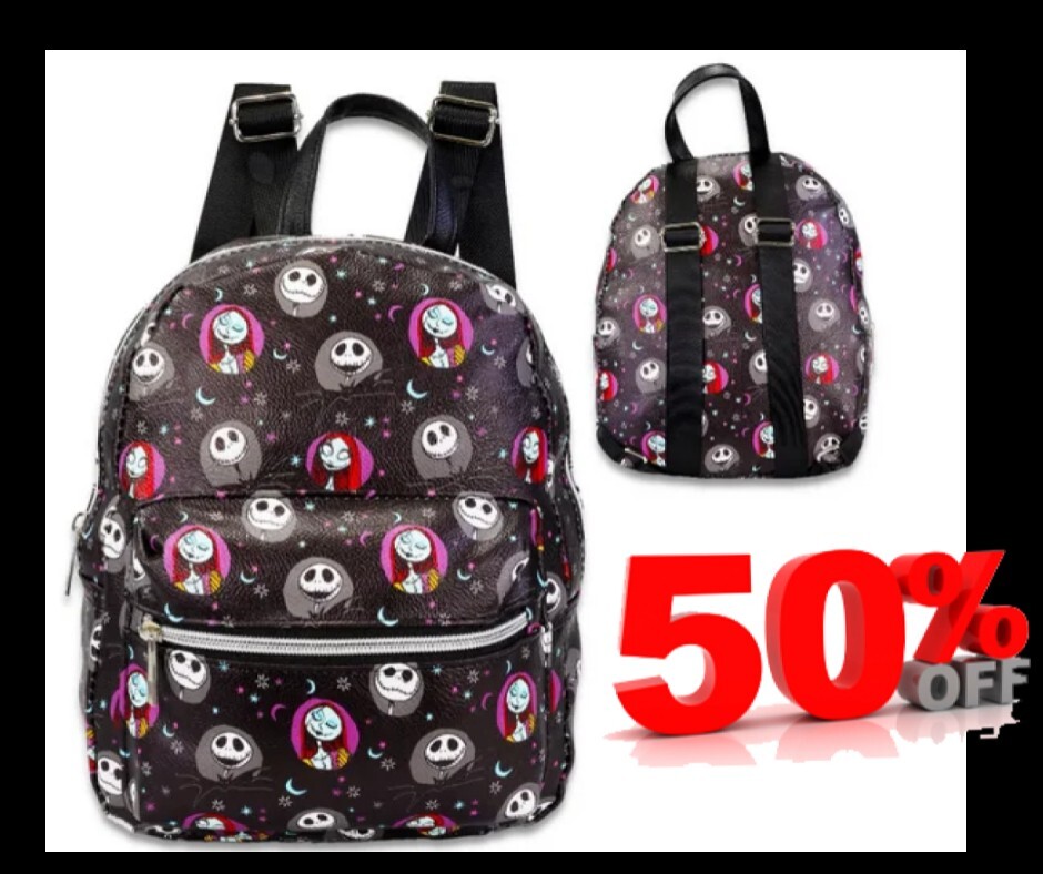 Disney Nightmare Before Christmas Jack Skellington All Over Print Mini Backpack