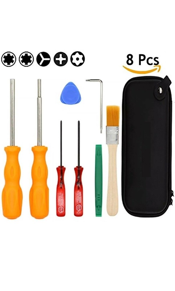 For Gamecube Nintendo Consoles Full Tool Kit, Security Screwdriver Game Bit Set