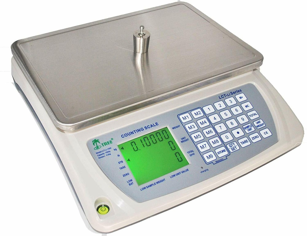 Tree LCTx-7 Large Counting Scale PCS Bench Lab Postal 7 Pound x 0.0001 Lb