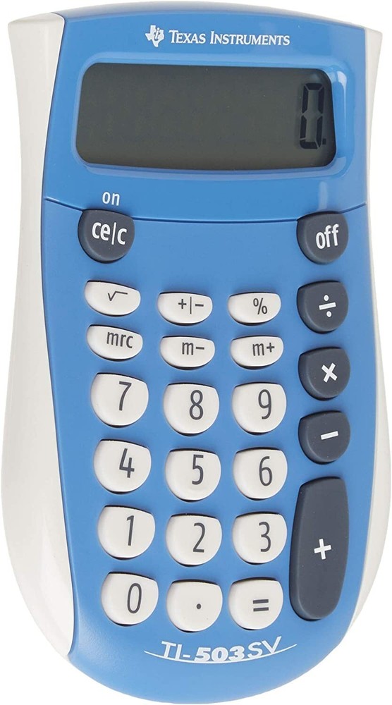 Texas Instruments TI-503 SV SuperView Basic Pocket Calculator