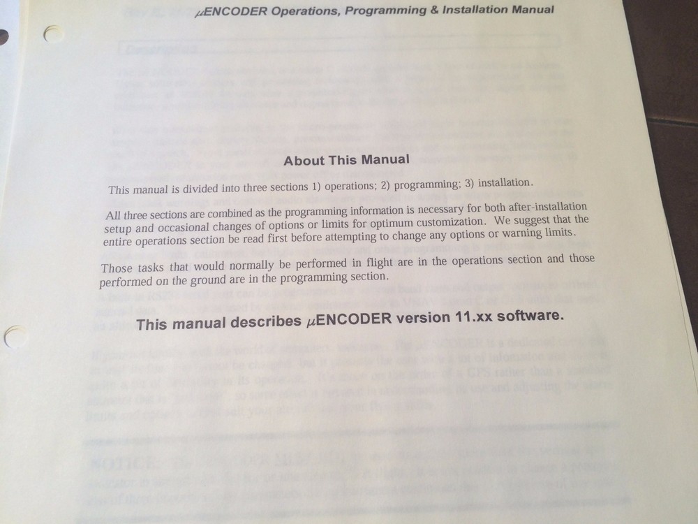 Rocky Mountain Instrument uEncoder Install & Programming Manual