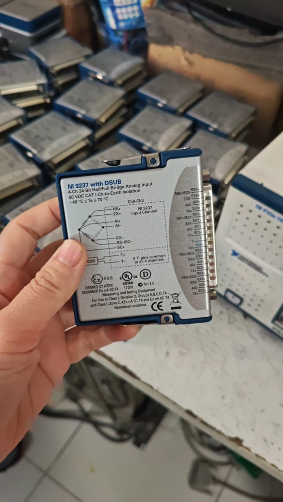 NI 9237 National Instruments NI 9237 with DSUB cDAQ Strain / Bridge Input Module