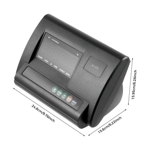 Weigh Indicator Platform Scale Cattle Hogs Precision Load Cell 2.5 Ton/5000lbs