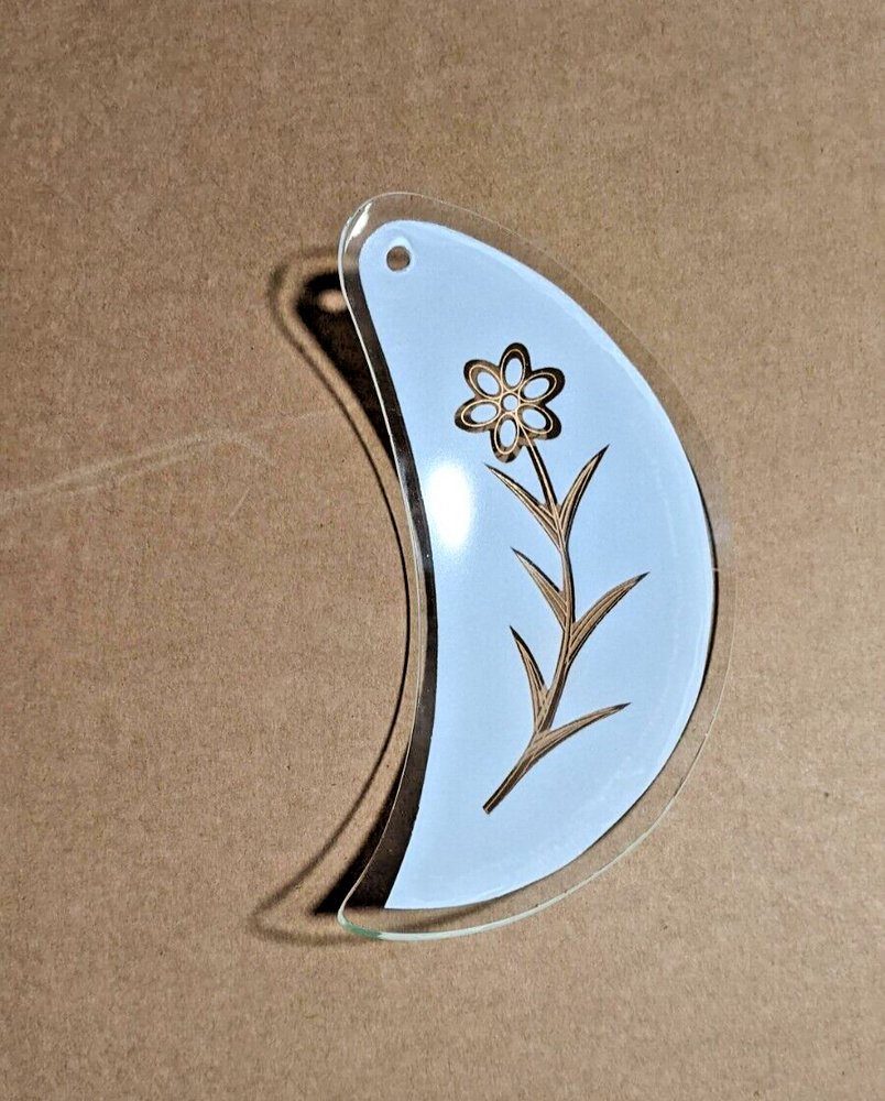 White glass panel touch lamp replacement SET OF 6