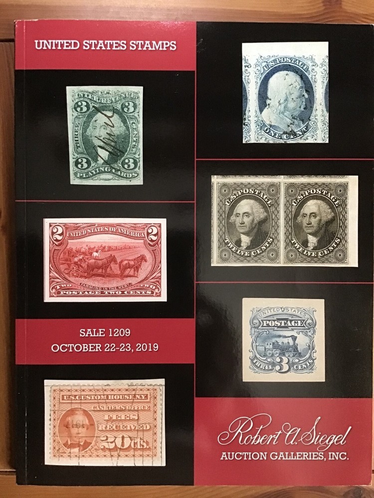 Siegel 1209 United States Stamps