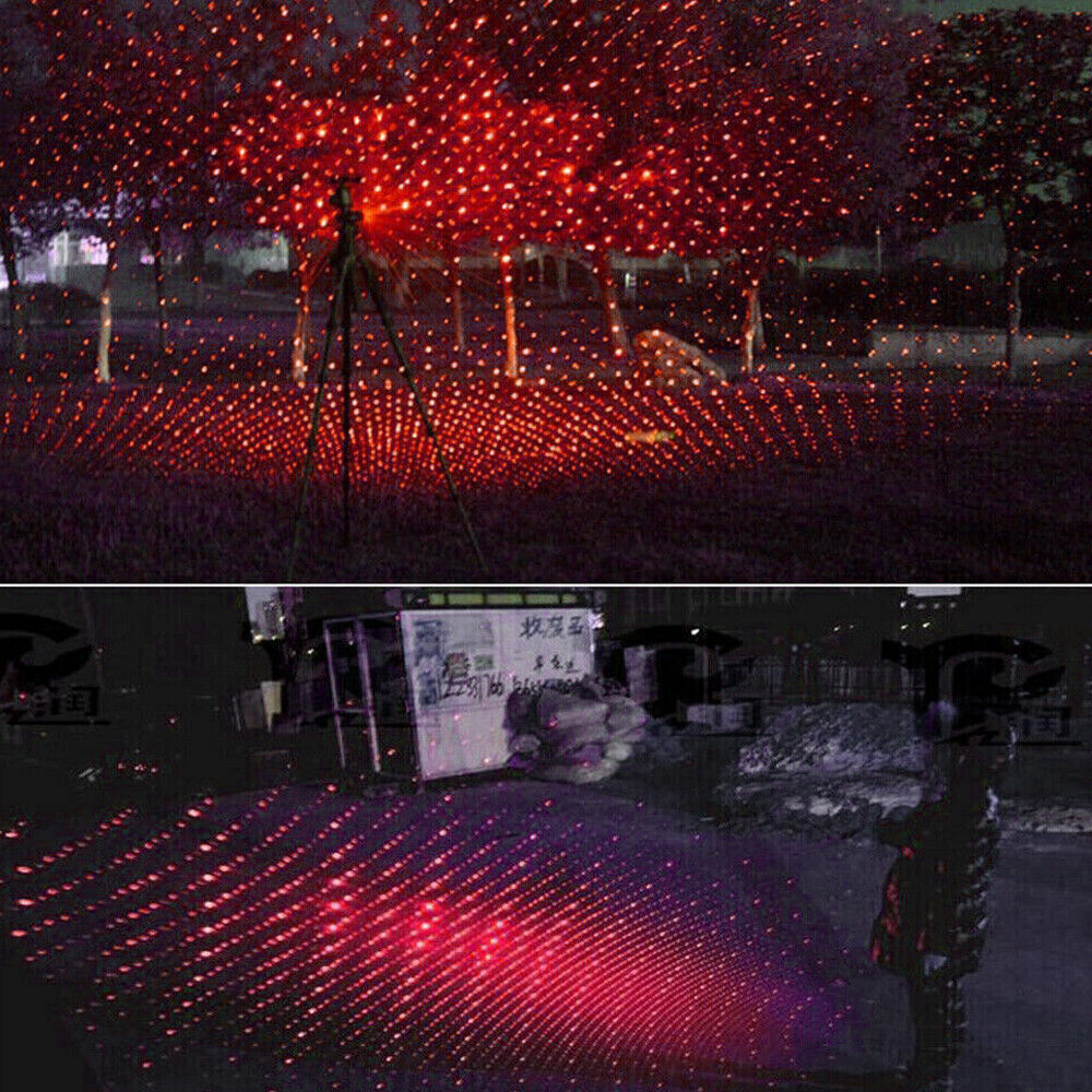 650NM Long Range Red Laser Pointer Adjustable Focus Beam Dot Light Kit