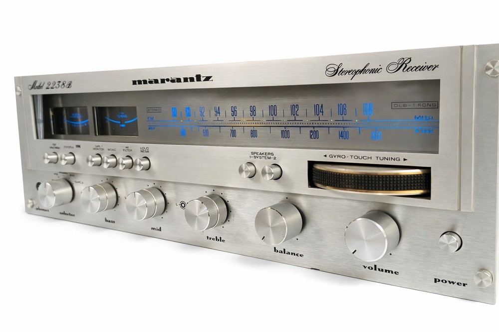 Marantz 2238B Stereophonic Receiver – Tested All Inputs Working.