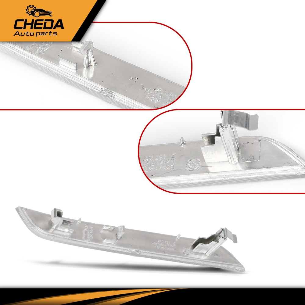 2PCS Front Bumper Reflector Side Marker Lights Fit For 08-14 BMW X6 E71 E72 X5M