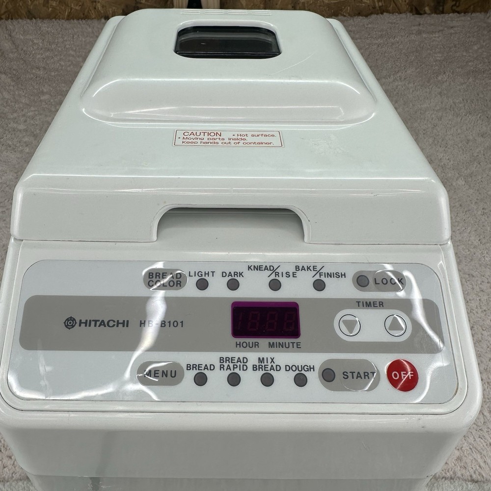 Hitachi Automatic Bread Maker Home Bakery Machine HB-B101 Tested Working