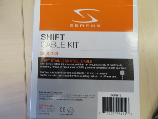 Serfas SCKIT-S Shifter Cable Kits