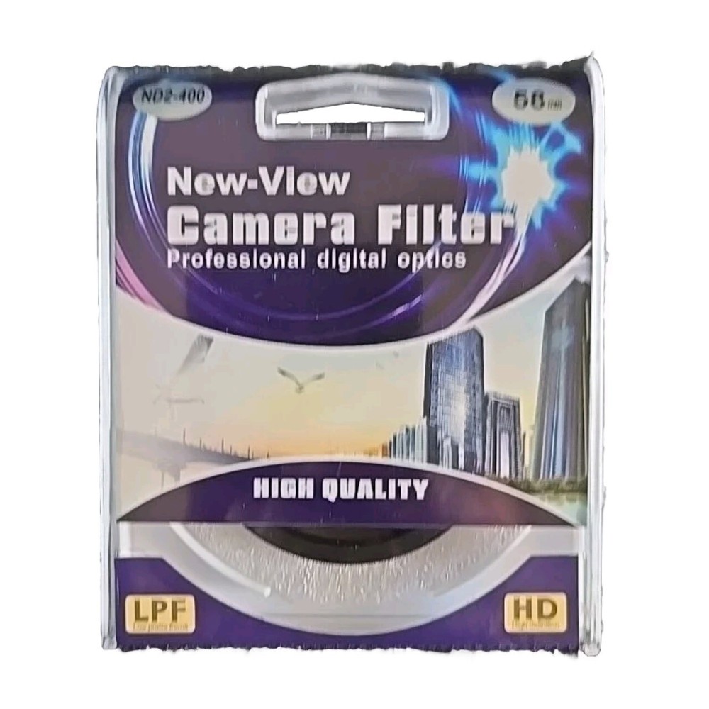 New View ND2-400 Lens Filter Variable Neutral Density Lens Filter 58mm