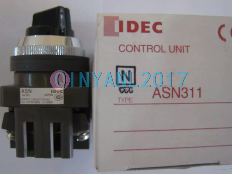 1PC New IDEC ASN311 Second gear self-locking selector switch