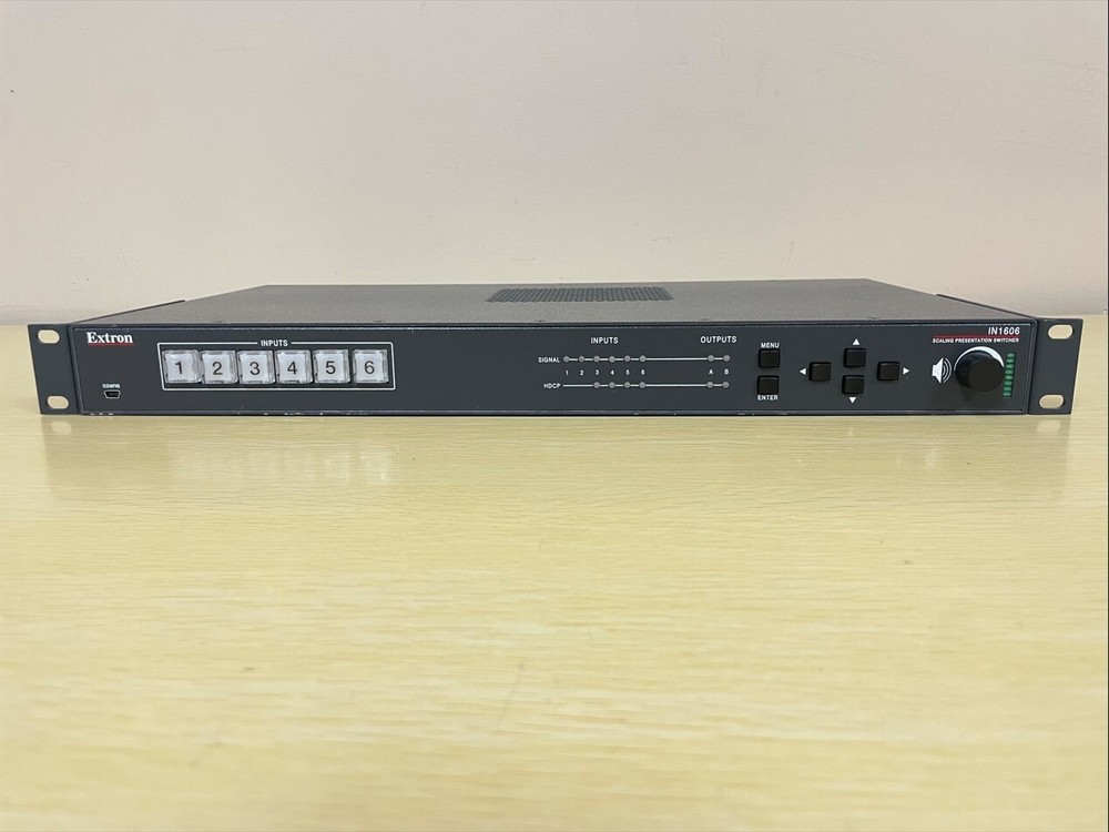 Extron 6-Input Scaling Presentation Switcher IN1606