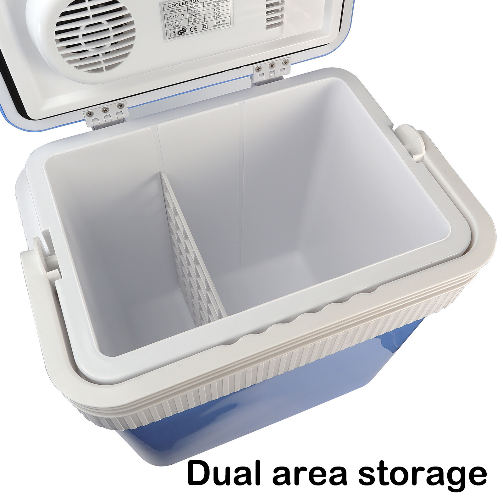 24L Electric Cooler Warmer Portable Car Fridge Refrigerator Camping Mini Freezer