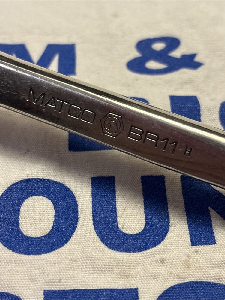 Matco Tools 3/8" Drive Round Head Chrome Handle Ratchet BR11