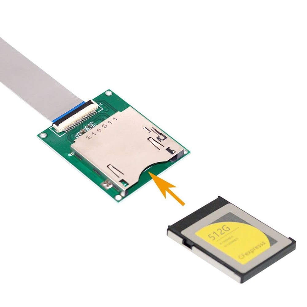 chenyang USB 3.1 Gen 2 10Gbps CF Express Type B Memory Card Reader to M.2 NVM...