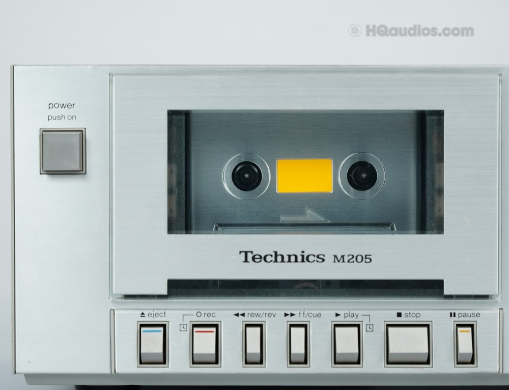 Technics M205 Stereo Cassette Deck – Fully Serviced & Restored – 1-Year WRT