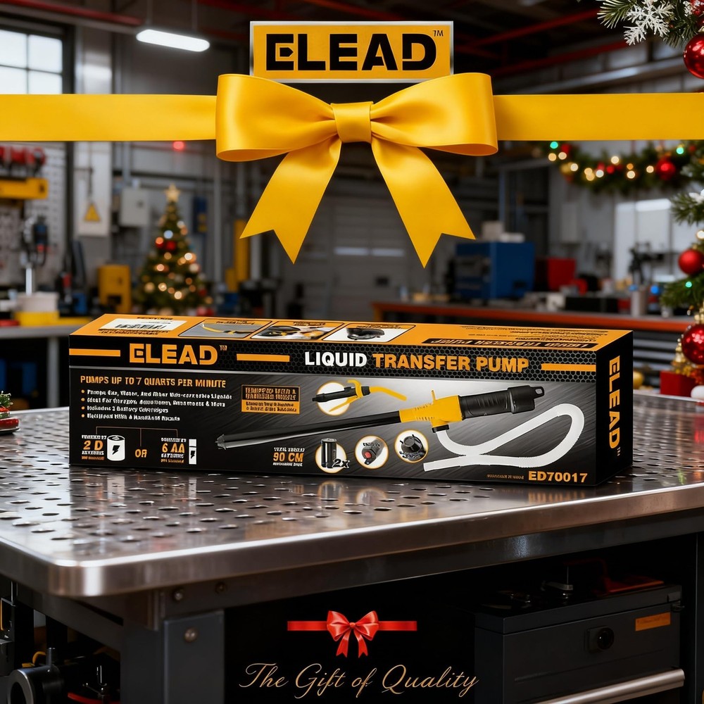 ELEAD Portable Battery Powered Pump - Pump, Yellow