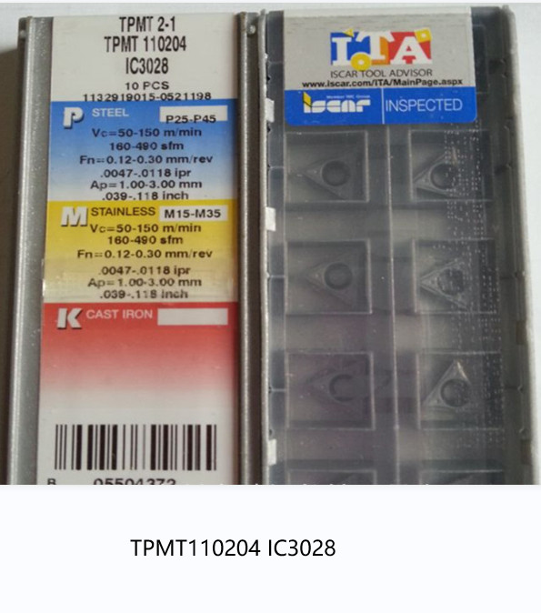 10 PCS  ORIGINAL  INSERTS    TPMT110204 IC3028