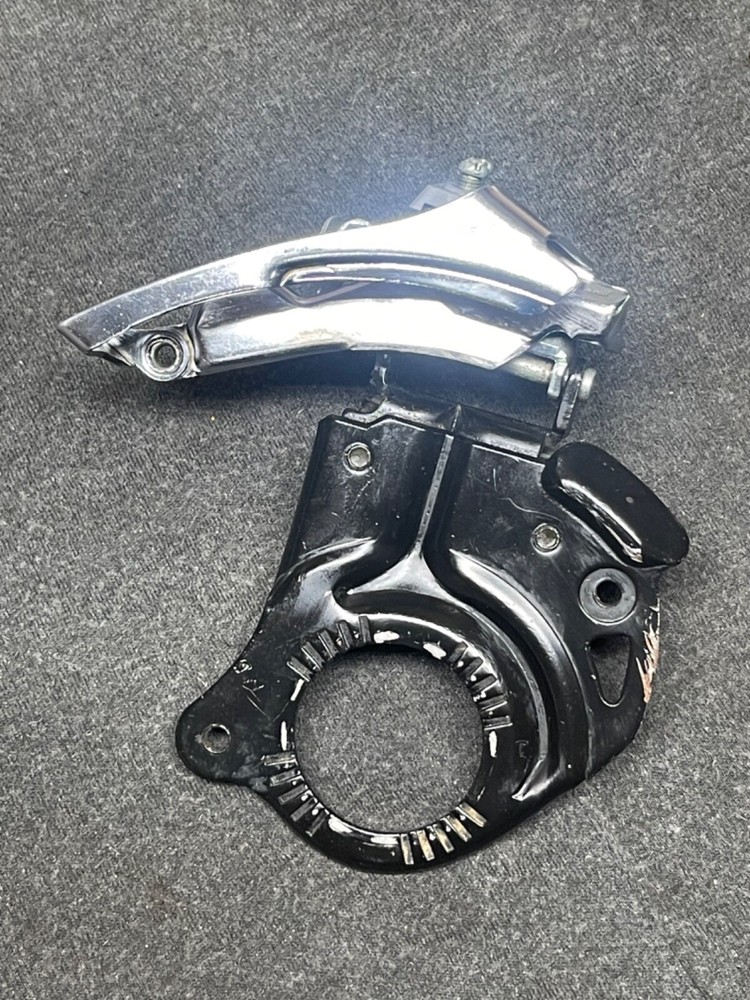 Shimano Altus E Type Fr Derailleur Bottom Bracket Mount 3x8 Triple Bottom Pull
