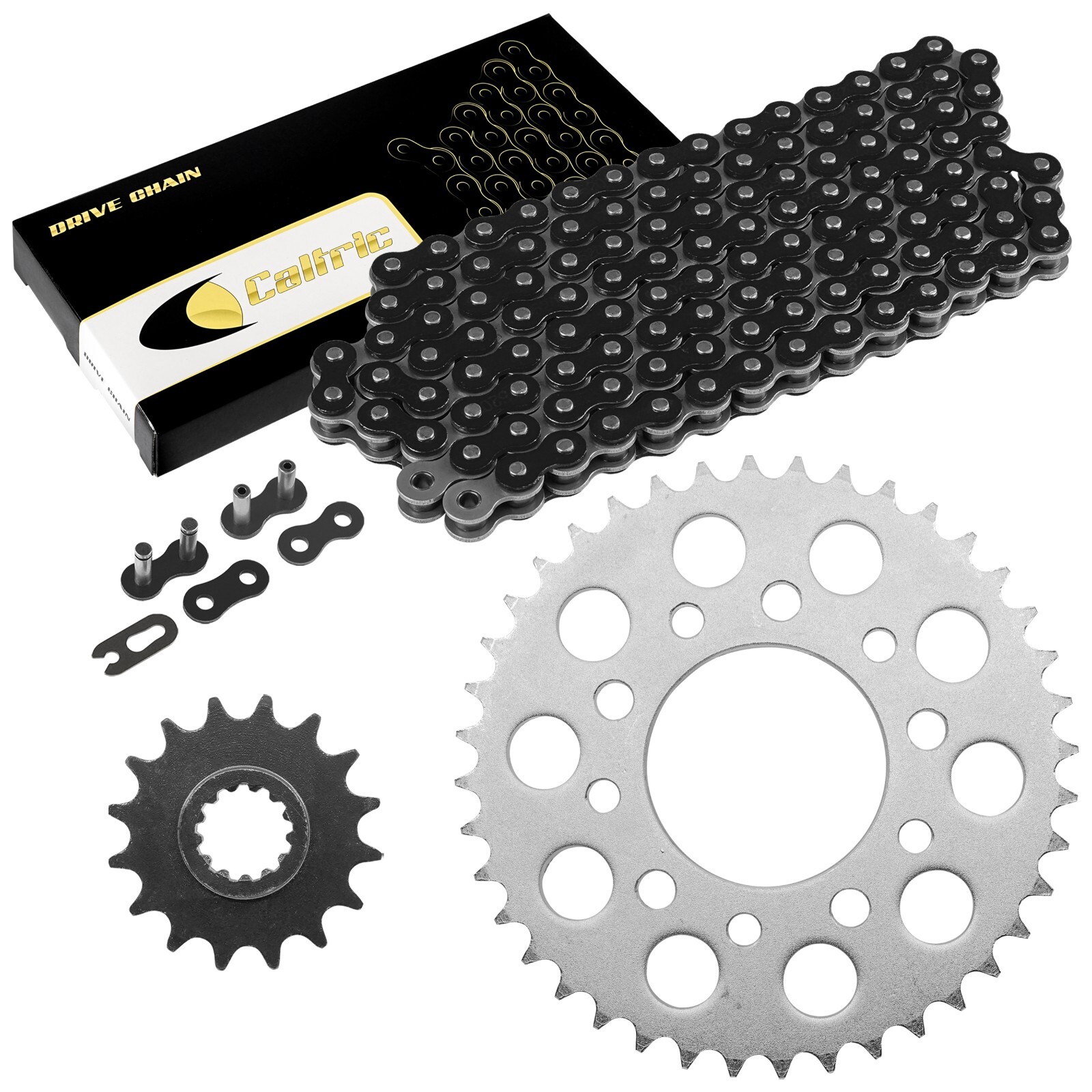 Black Drive Chain And Sprocket Kit for Honda VF750C Magna 750 1994-2004