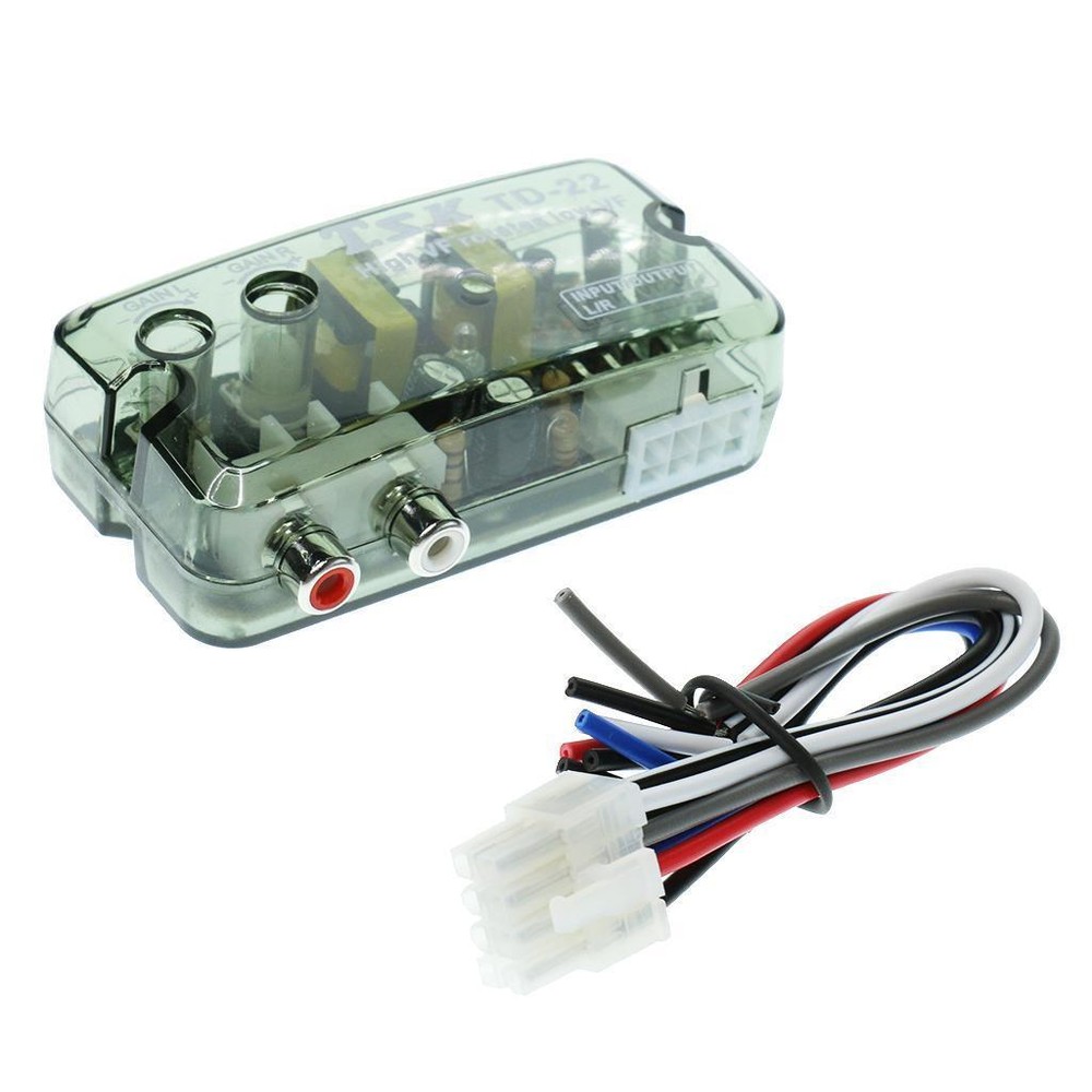 Auto Audio Converter with Low Subwoofer