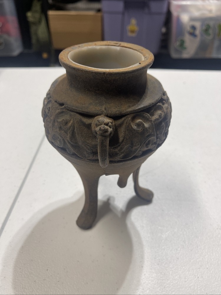 Incense Burner Cast Iron 6.5 Inches