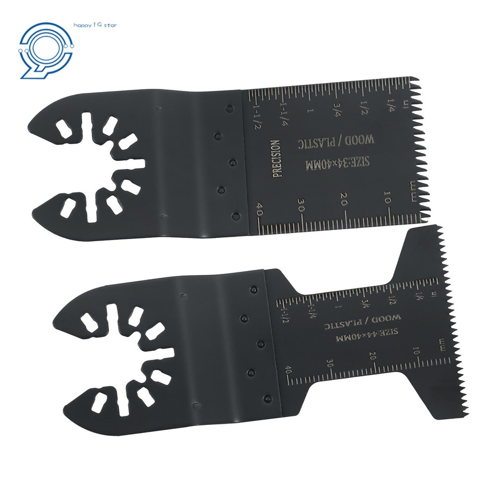 20 Pack Universal Oscillating Saw Blades - 6 Types Titanium Multitool Blades Kit