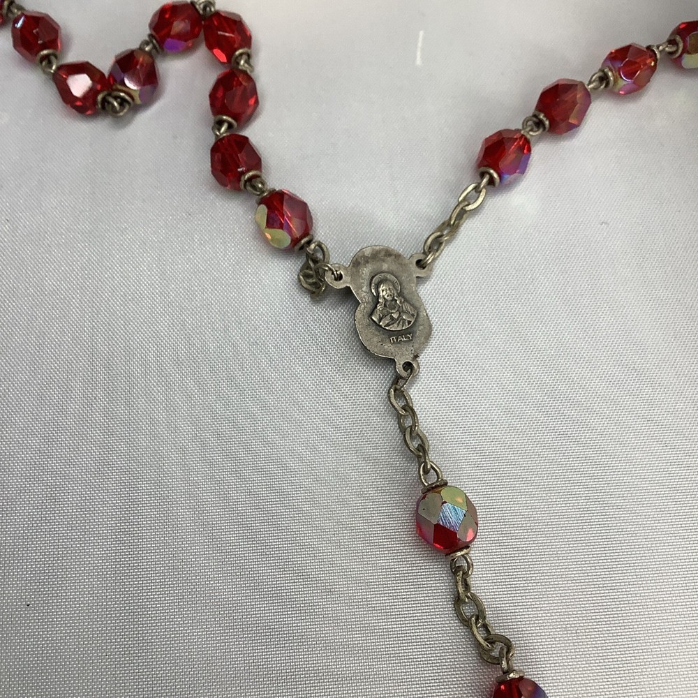 Vintage Rosary With Compact