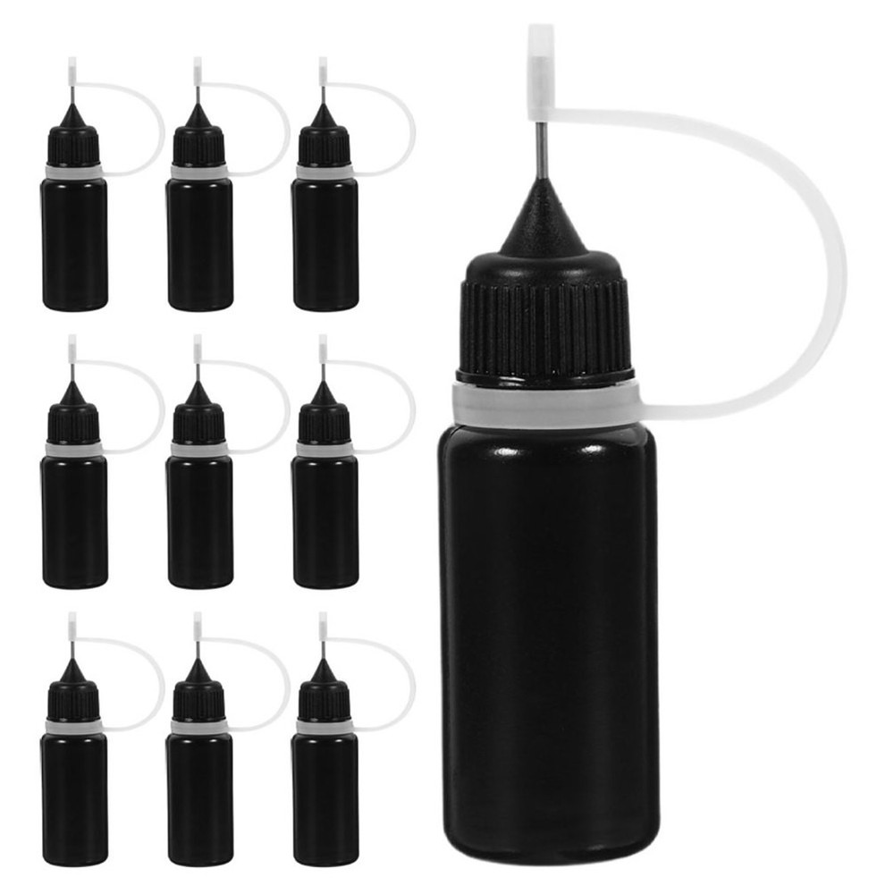 30 Pcs Bottle Emptying Kit Small Squeeze Bottles for Glue Applicator Tips