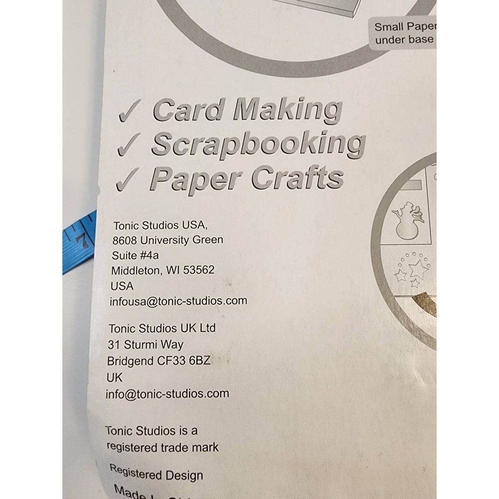 IONIC Border Maker System with Paper Punch - 2 piece lot