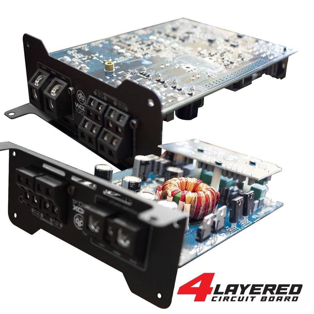 Db Drive WDX100.4 : 4-Channel Class D Amplifier