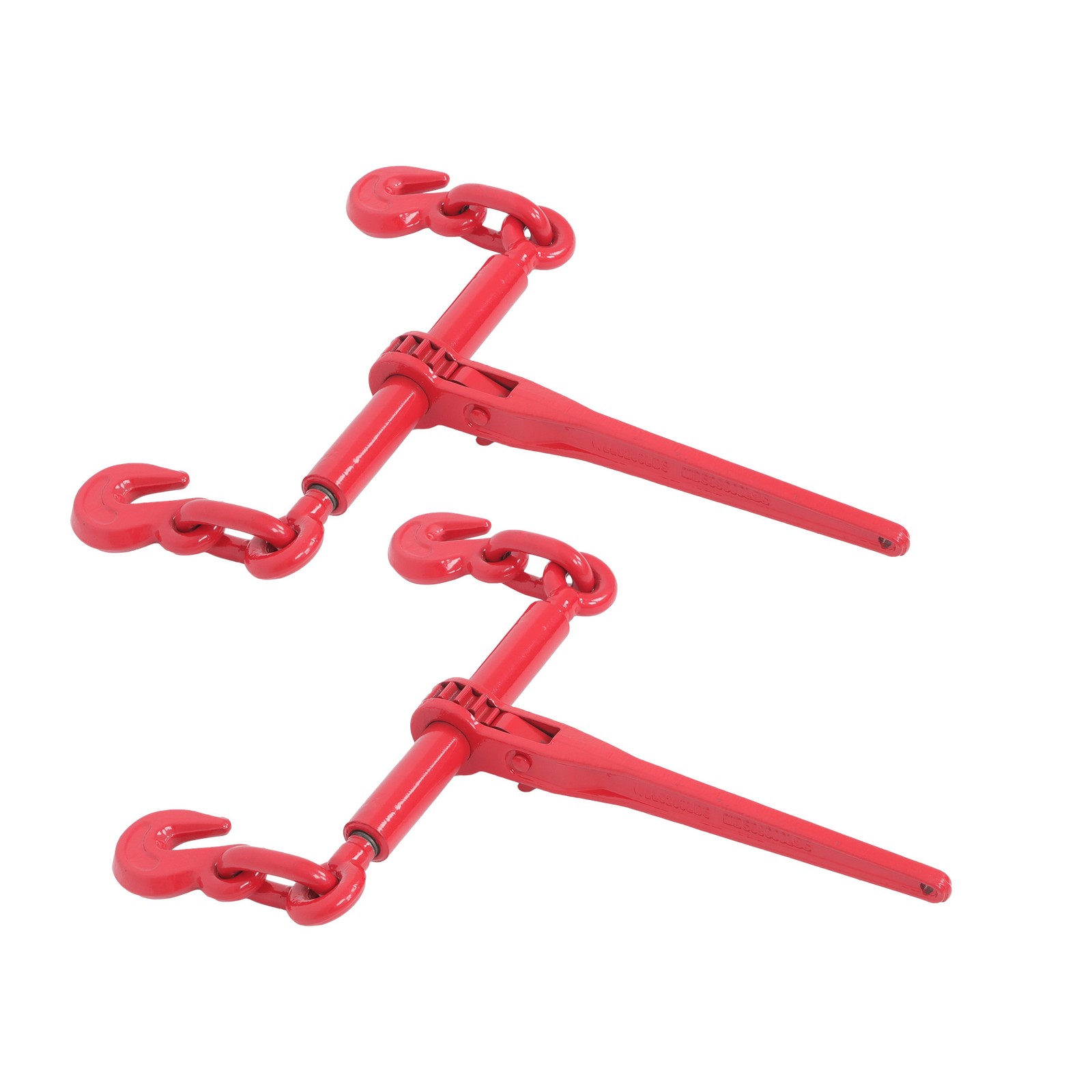 3/8"-1/2" Chain Binder Ratchet Load Binder 9200lbs for Tie Down 2 pack