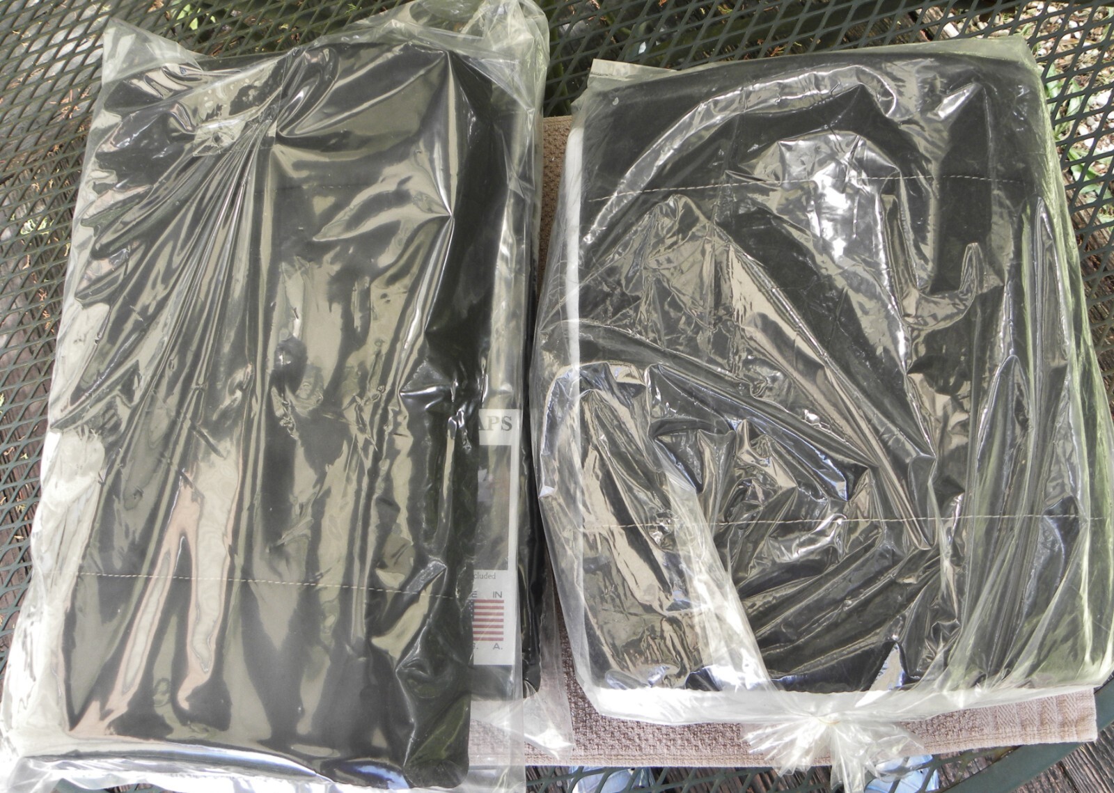 NEW! Wilker's Set of 4 Combo Quilted LW-4 Leg Wraps-Black 2 EA 12"-14" USA MADE