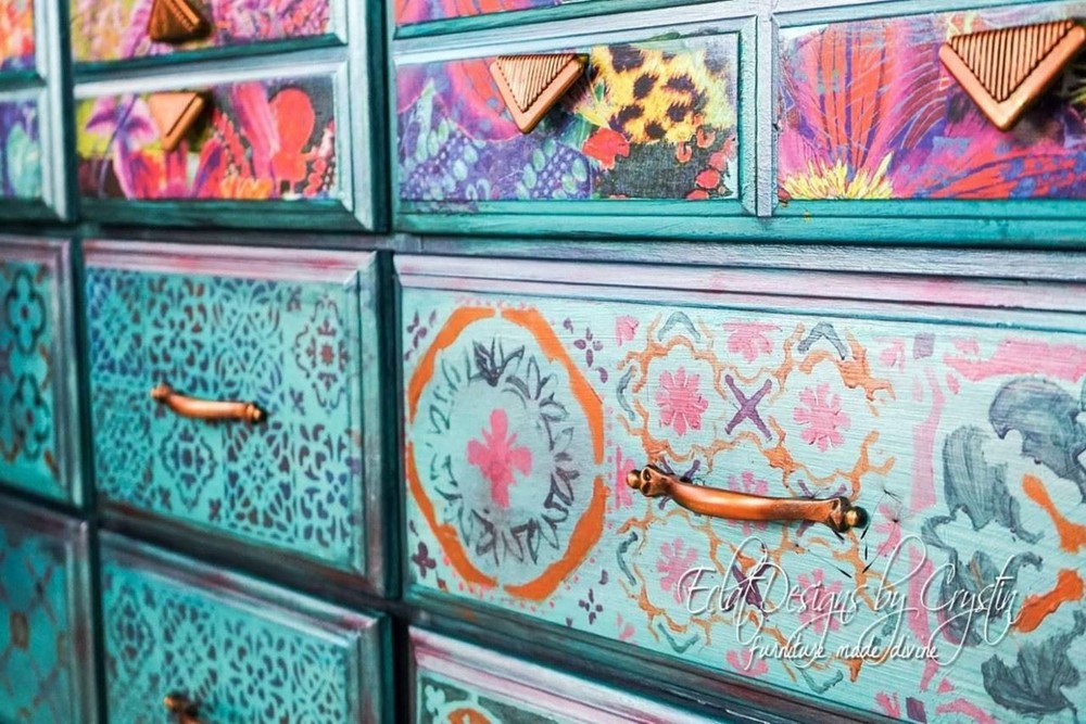 1-1/2" Art Deco Pull Chrome