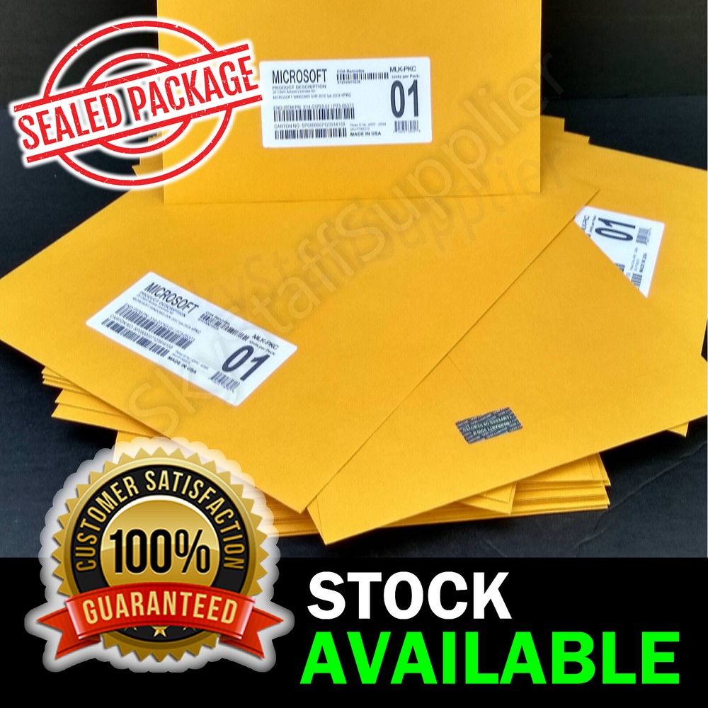 Microsoft SQL Server 2019 STANDARD 24 Cores License Key + 25 Access CALs