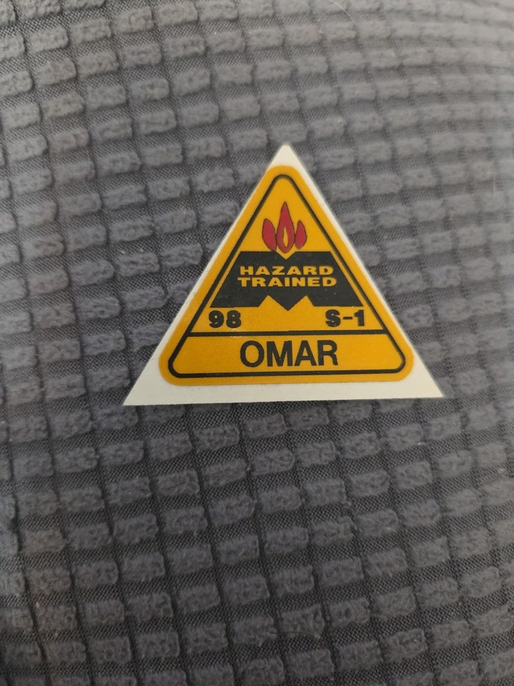 Omar Hazard Trained Coal Mining Sticker Decal