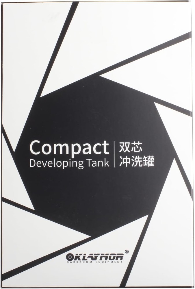 Universal Compact Developing Tank 2 Spiral Reel for Processing 120 135 126 127 B