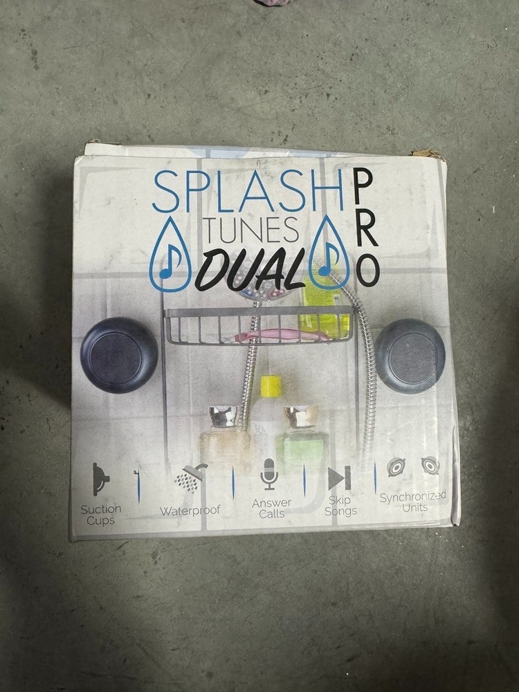 Freshetech Splash Tunes Pro Waterproof Shower Wireless Bluetooth Speakers