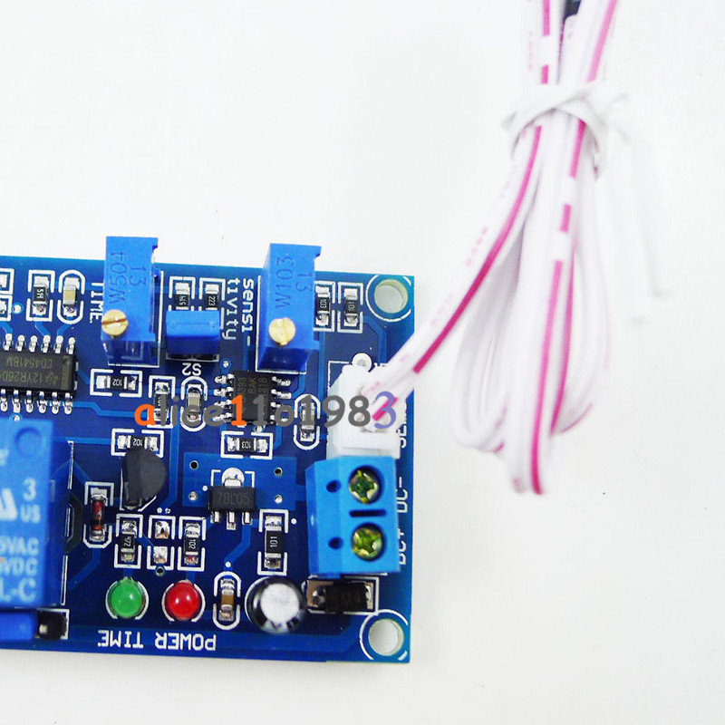 Photoresistor Relay Module 12V Light Detect Sensor Timmer Light Control