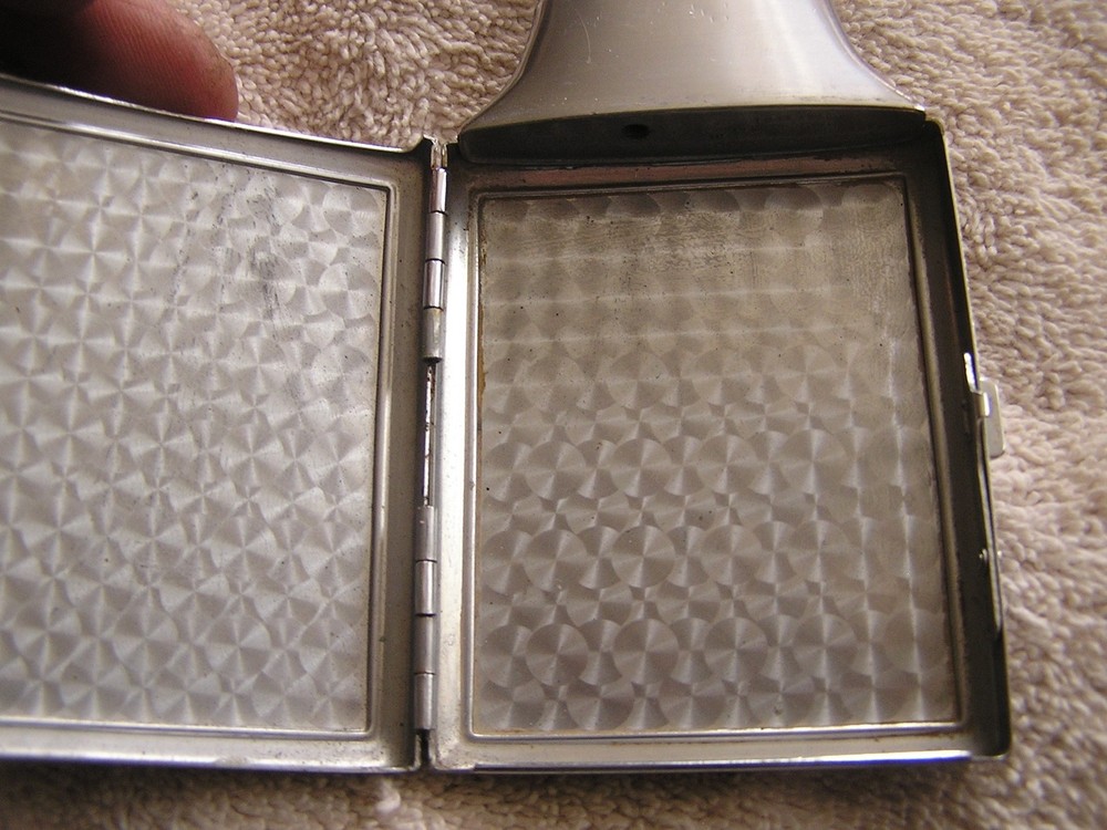 Vintage Ronson Mastercase Cigarette Case Lighter