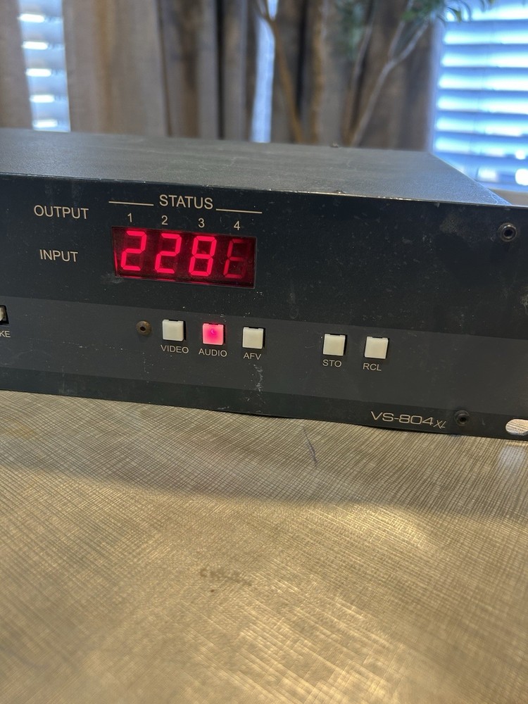 KRAMER VS-804XL 8X4 VIDEO/AUDIO MATRIX SWITCHER