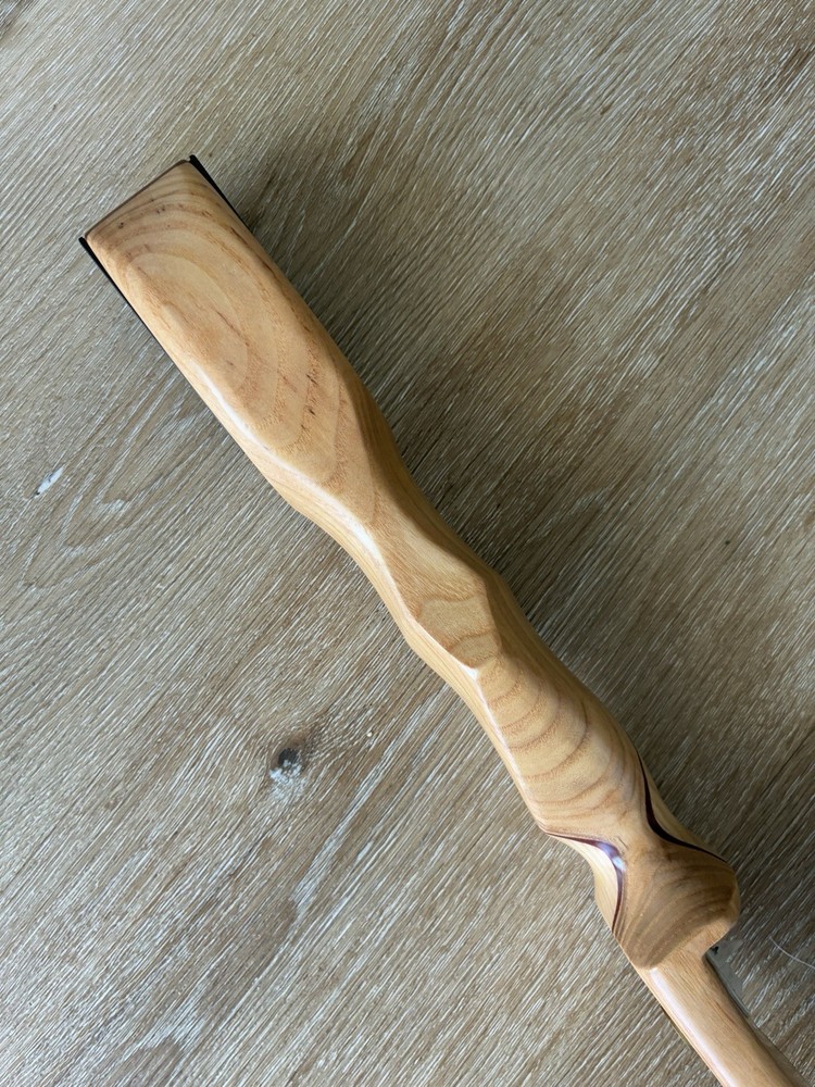 Recurve Bow Riser Wooden Takedown Laminated Archery Handle RH