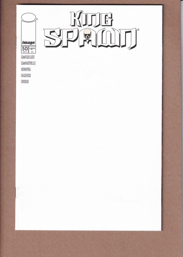King Spawn #50 (Image Comics, Todd McFarlane) - all 4 standard covers (A,B,C,D)